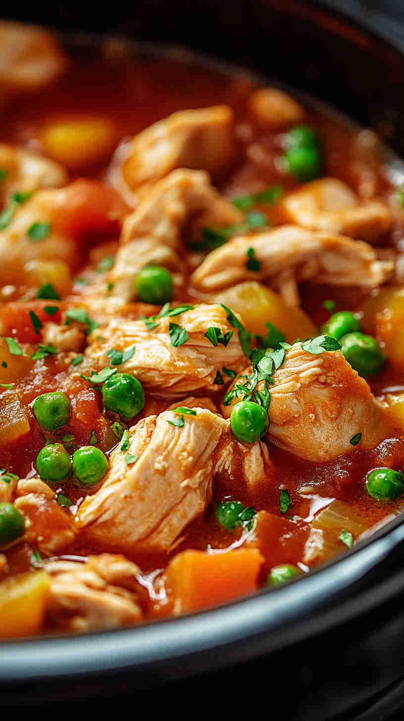 Classic Slow Cooker Chicken Casserole Made Simple