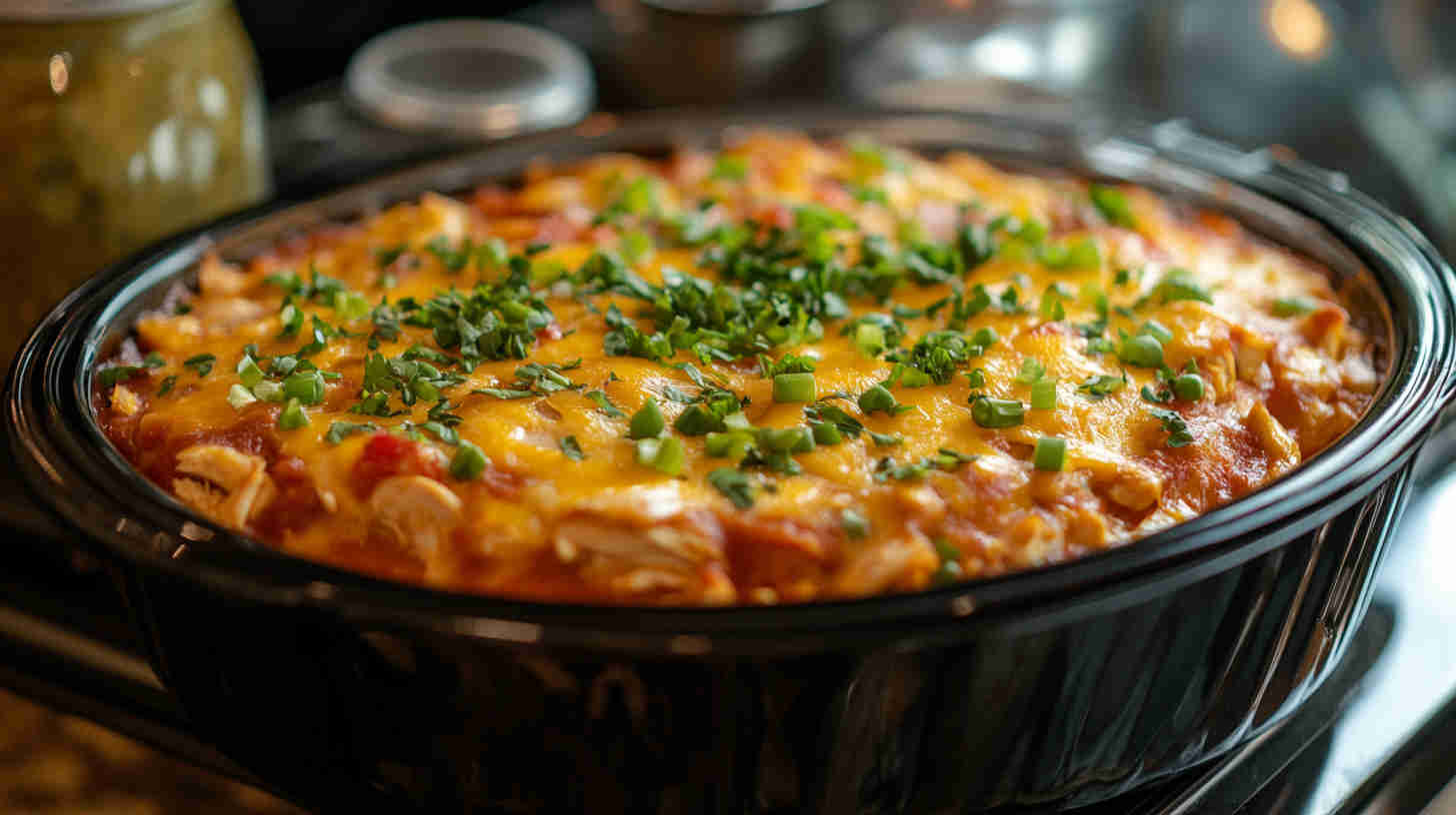 Classic Slow Cooker Chicken Casserole Made Simple