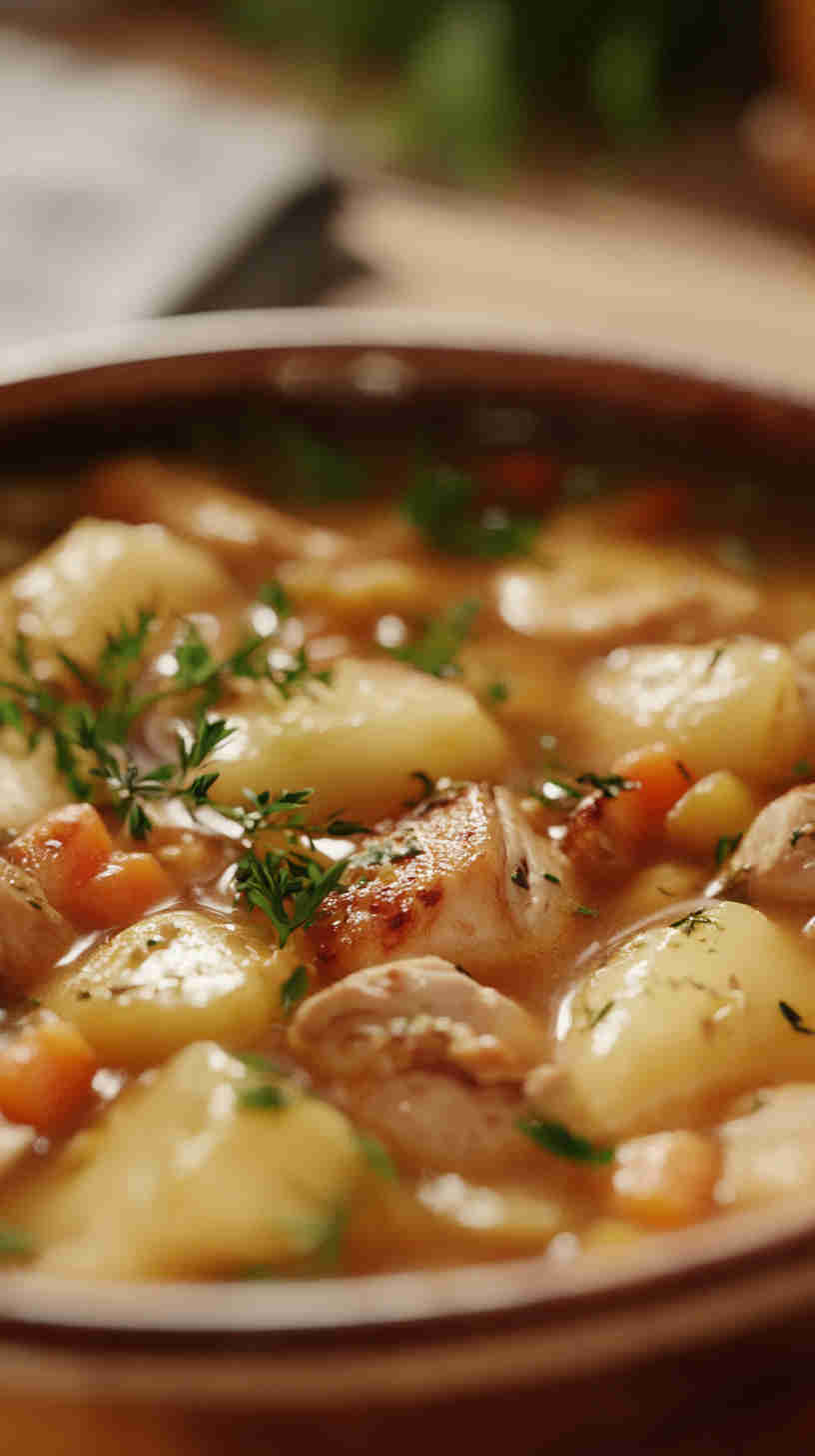 Classic Slow Cooker Chicken Casserole Made Simple