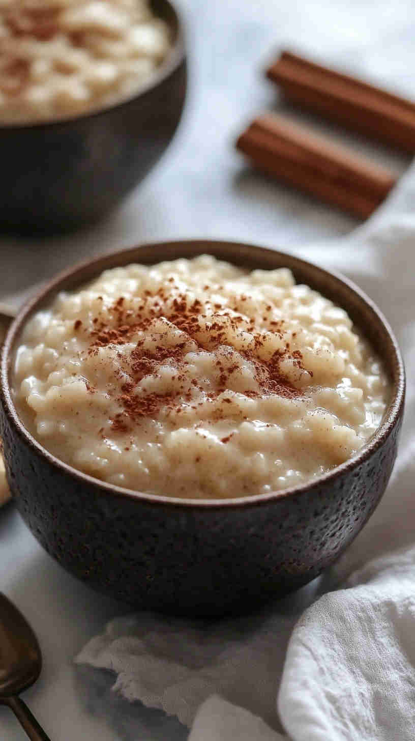 Classic Slow Cooker Rice Pudding Rich & Comforting