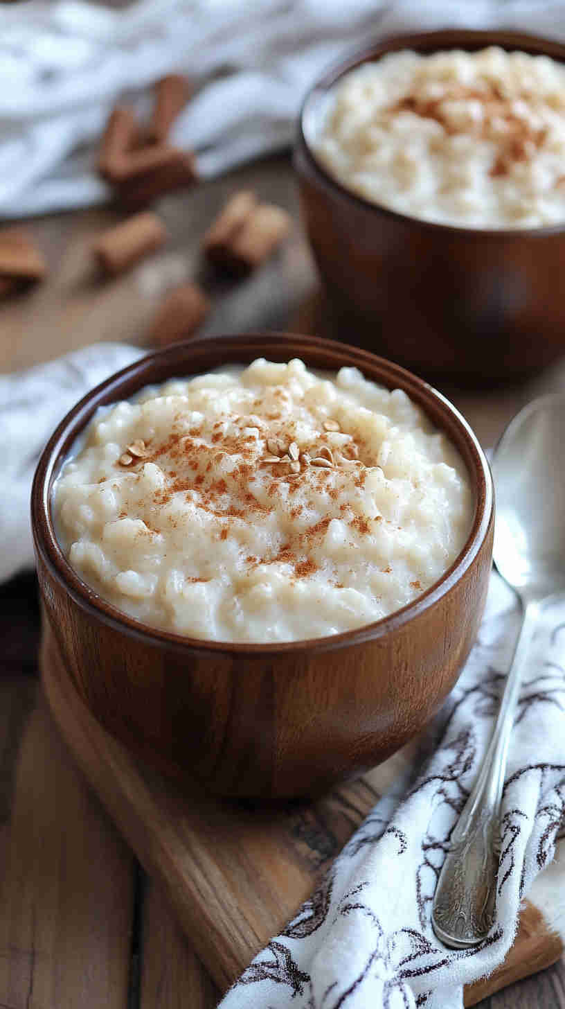 Classic Slow Cooker Rice Pudding Rich & Comforting