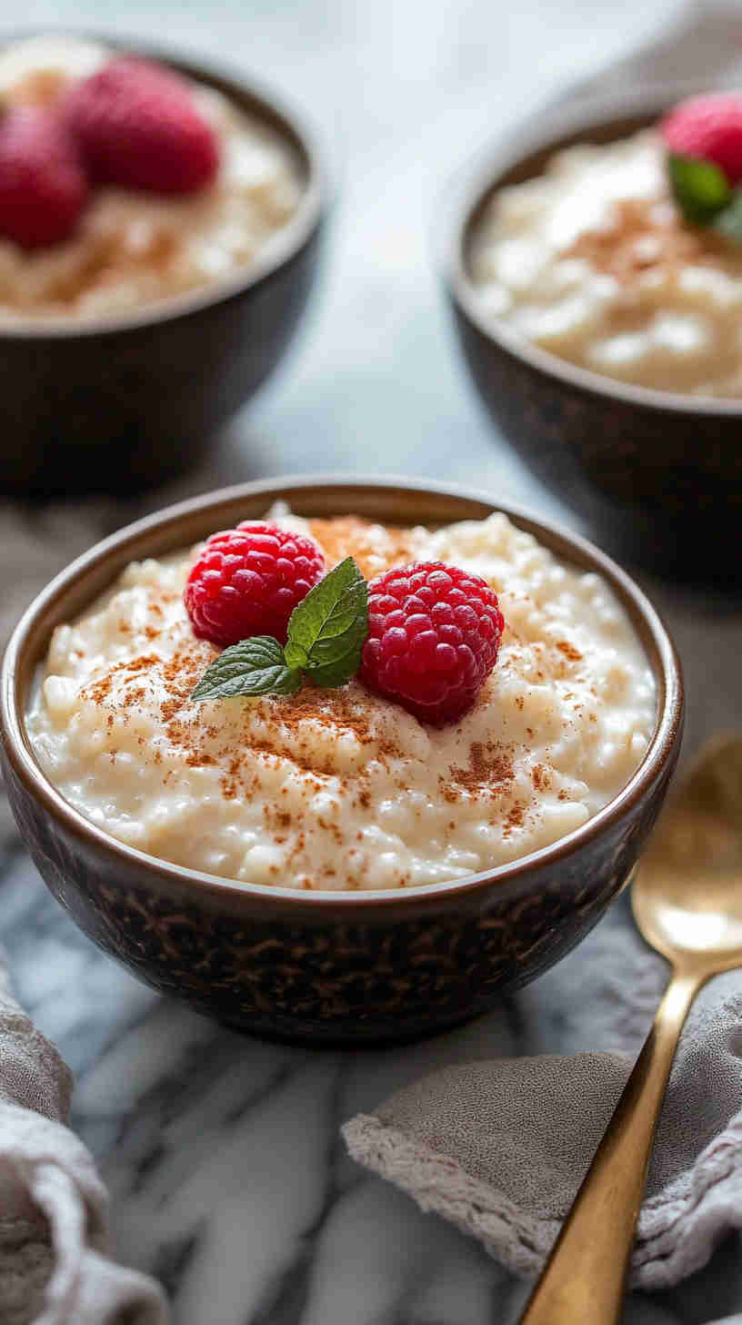 Classic Slow Cooker Rice Pudding Rich & Comforting