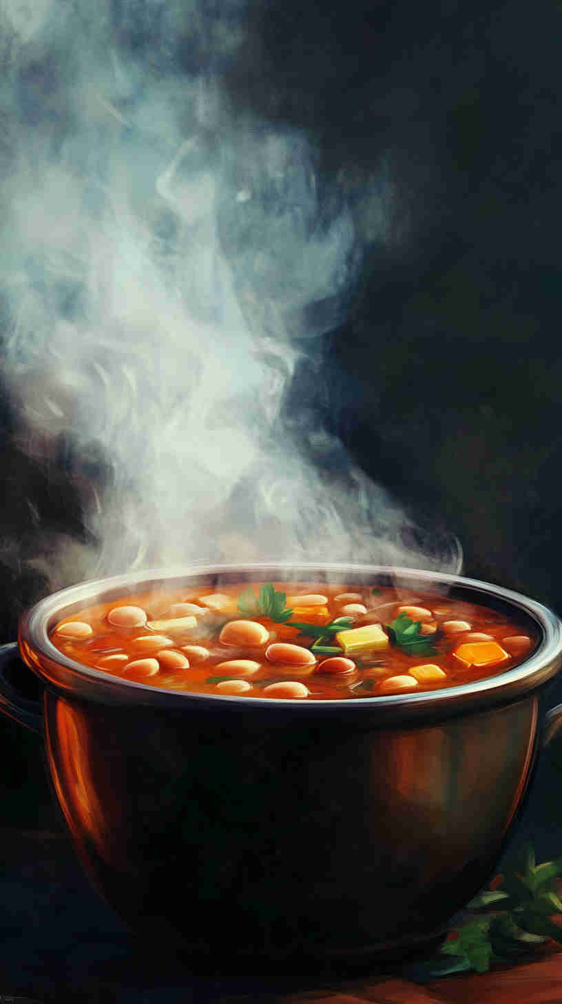 Cozy 15 Bean Soup in the Crock Pot