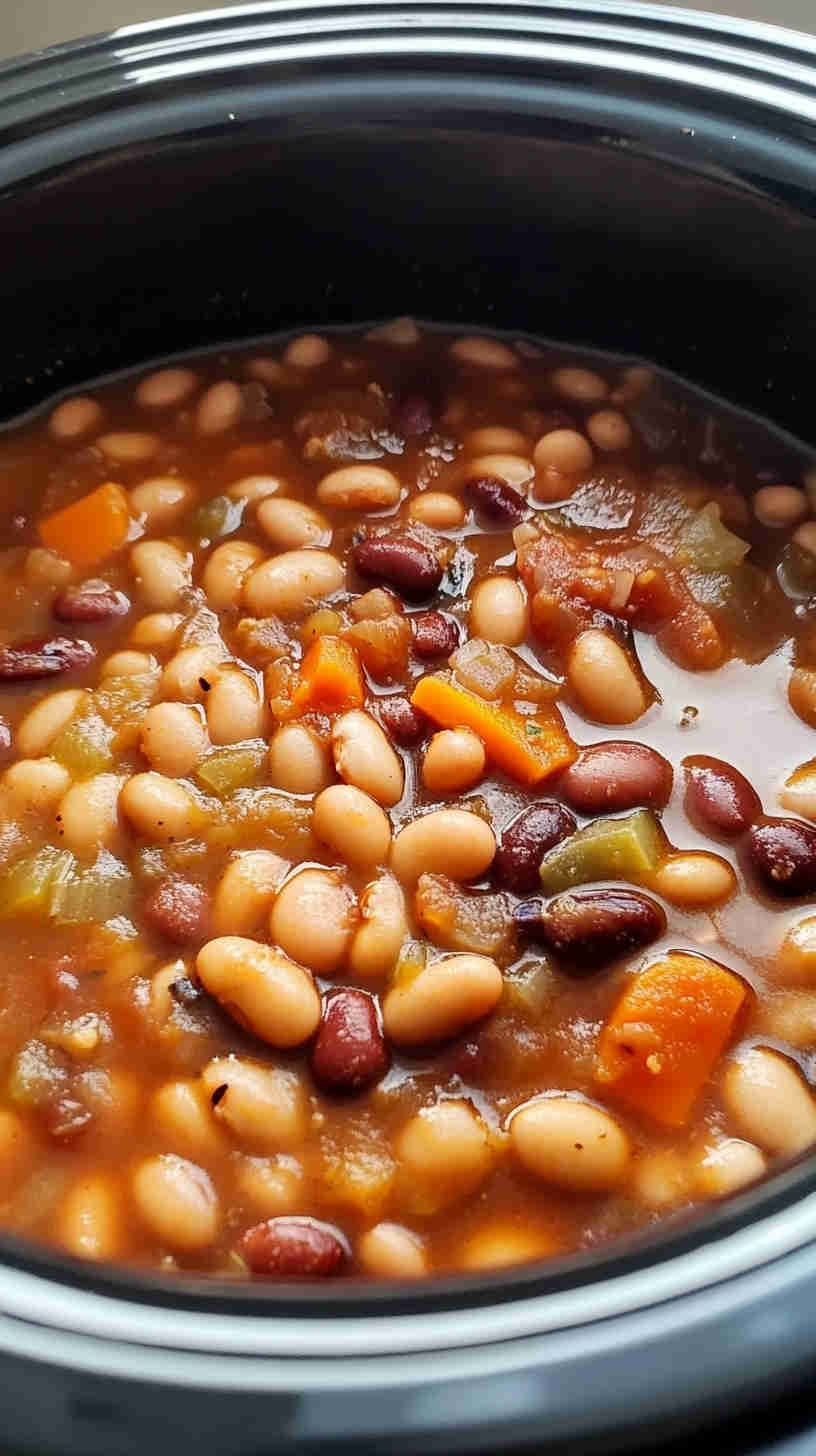 Crock Pot Bean Soup 15 Beans, Full of Flavor