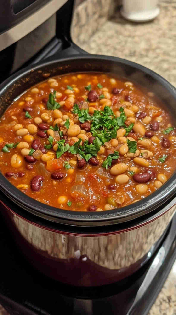 Crock Pot Bean Soup 15 Beans, Full of Flavor