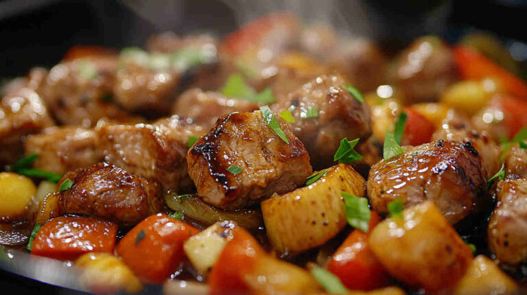Crock Pot Honey Garlic Pork