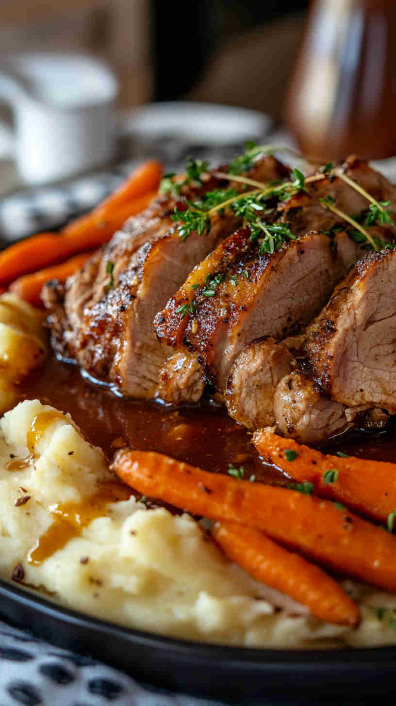 Crock Pot Honey Garlic Pork