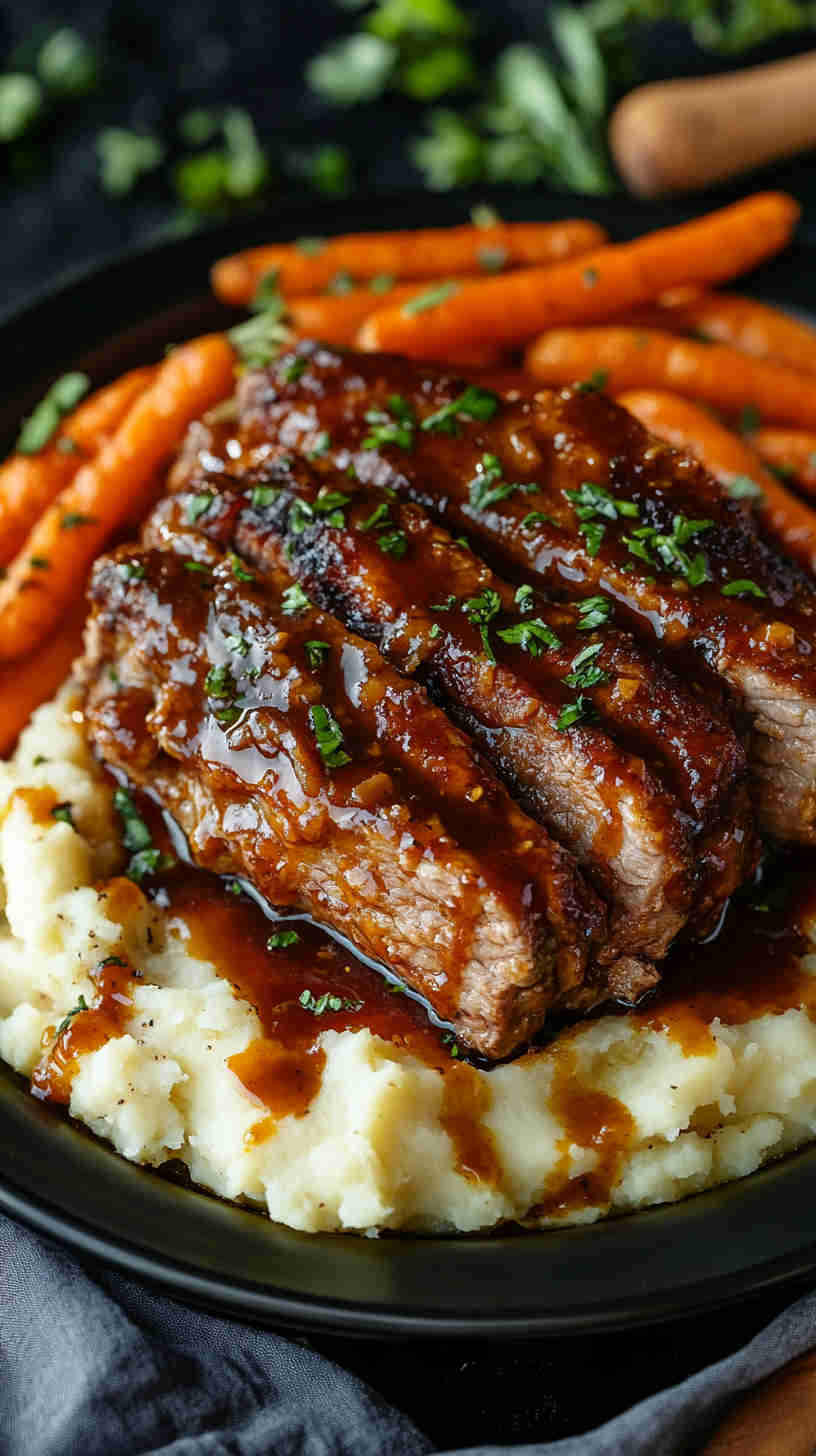 Crock Pot Honey Garlic Pork