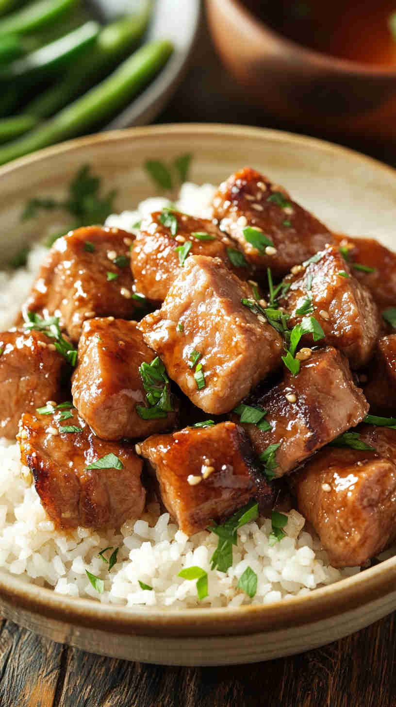 Crock Pot Honey Garlic Pork
