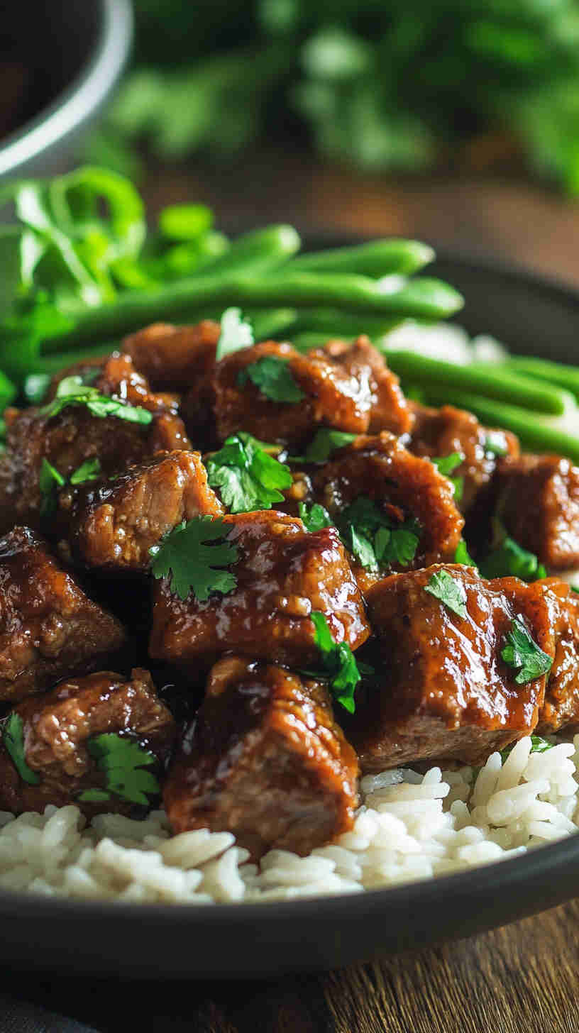 Crock Pot Honey Garlic Pork