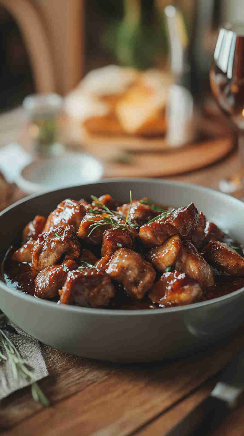 Crock Pot Honey Garlic Pork