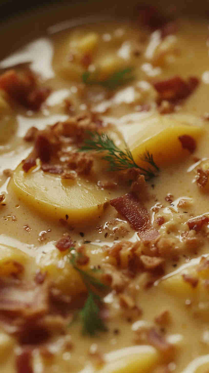 Crock Pot Potato Soup