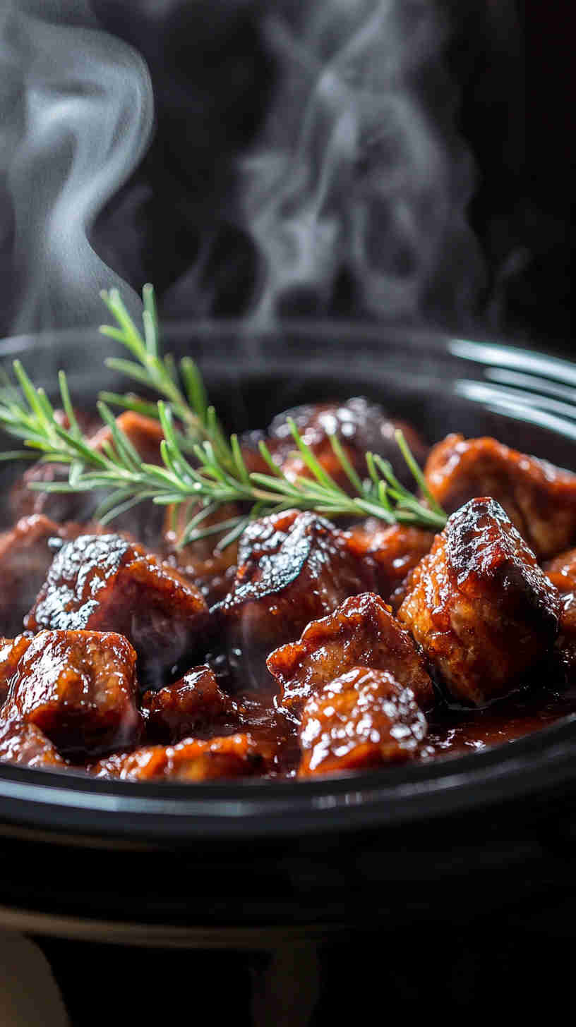 Crock Pot Sweet and Smoky BBQ Pork