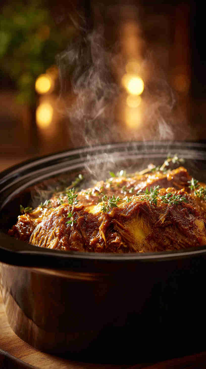 Crockpot Apple Cider Pulled Pork