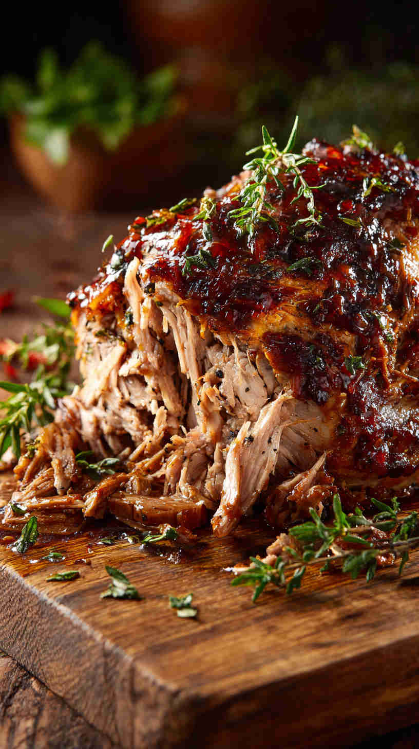Crockpot Apple Cider Pulled Pork