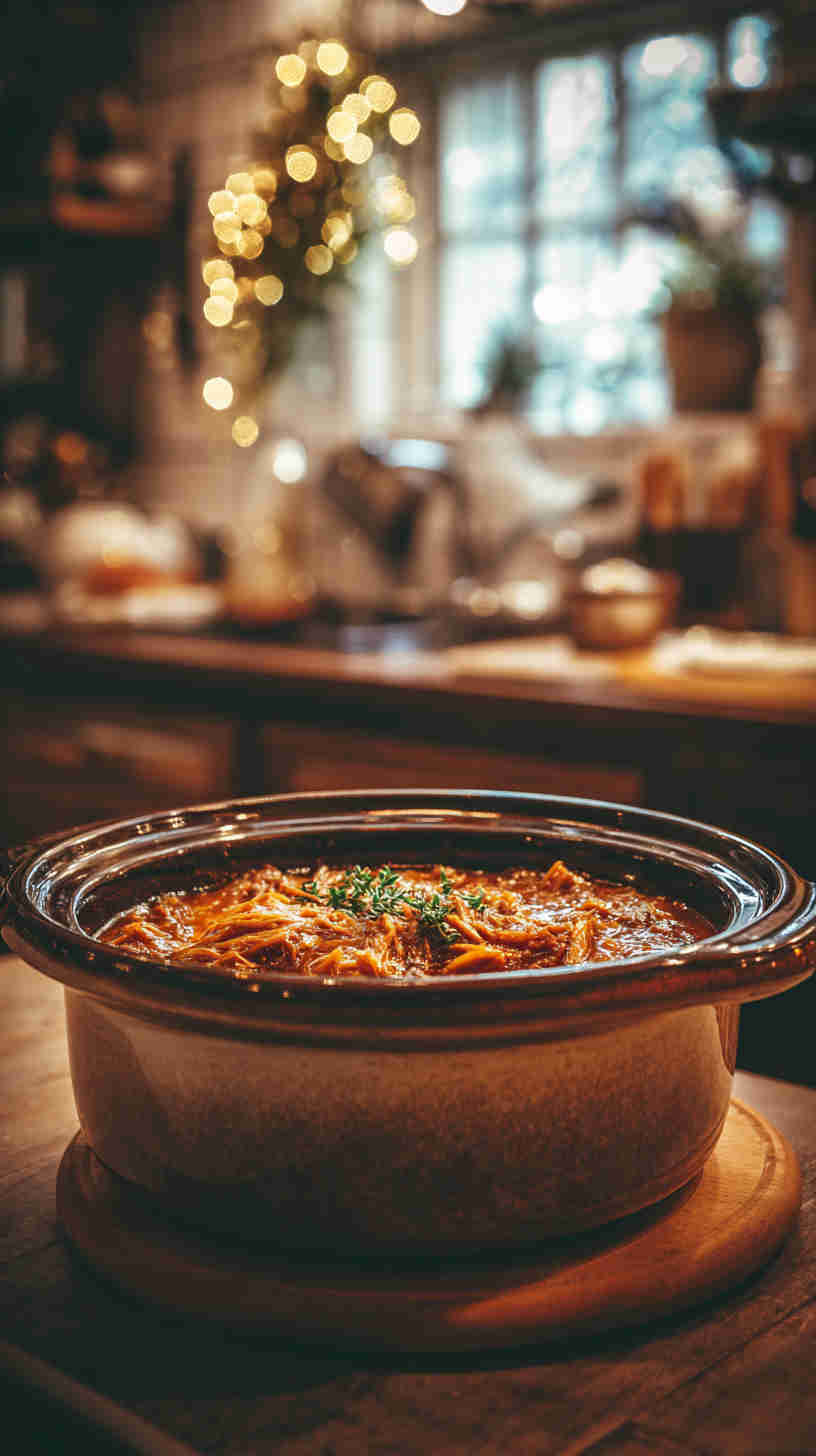 Crockpot Apple Cider Pulled Pork