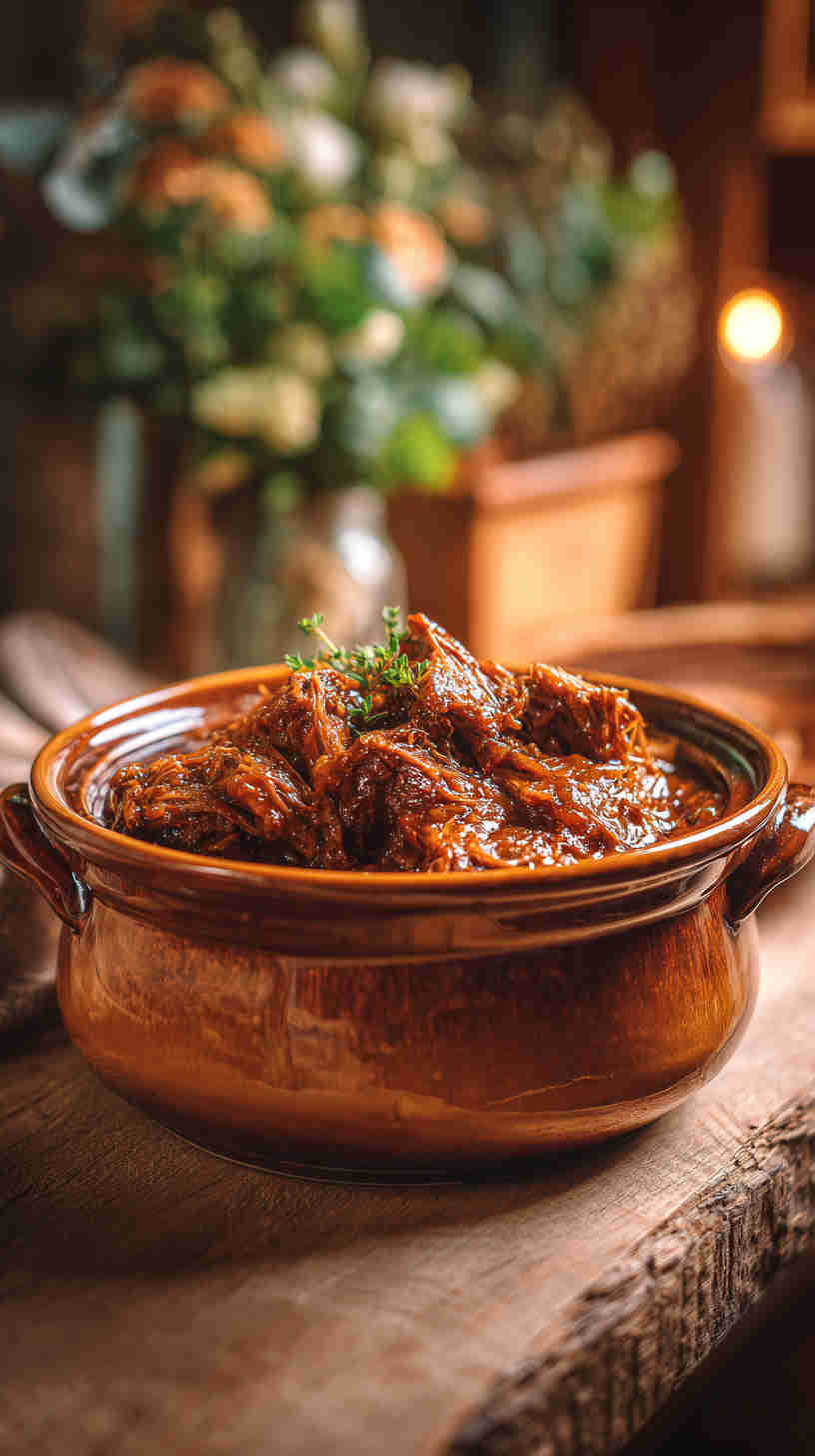 Crockpot Apple Cider Pulled Pork