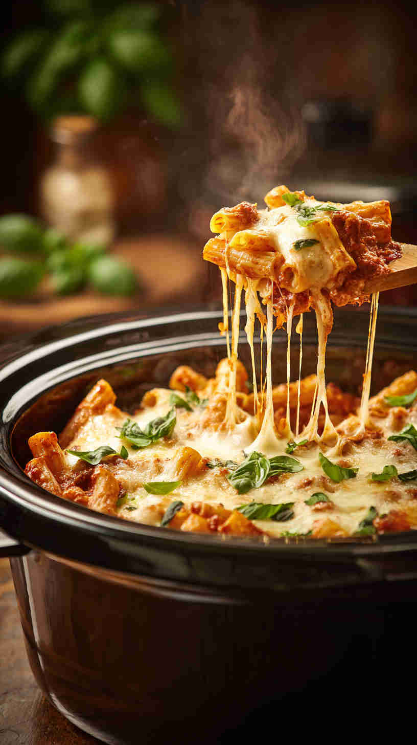 Crockpot Baked Ziti
