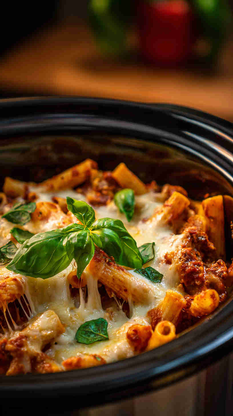 Crockpot Baked Ziti