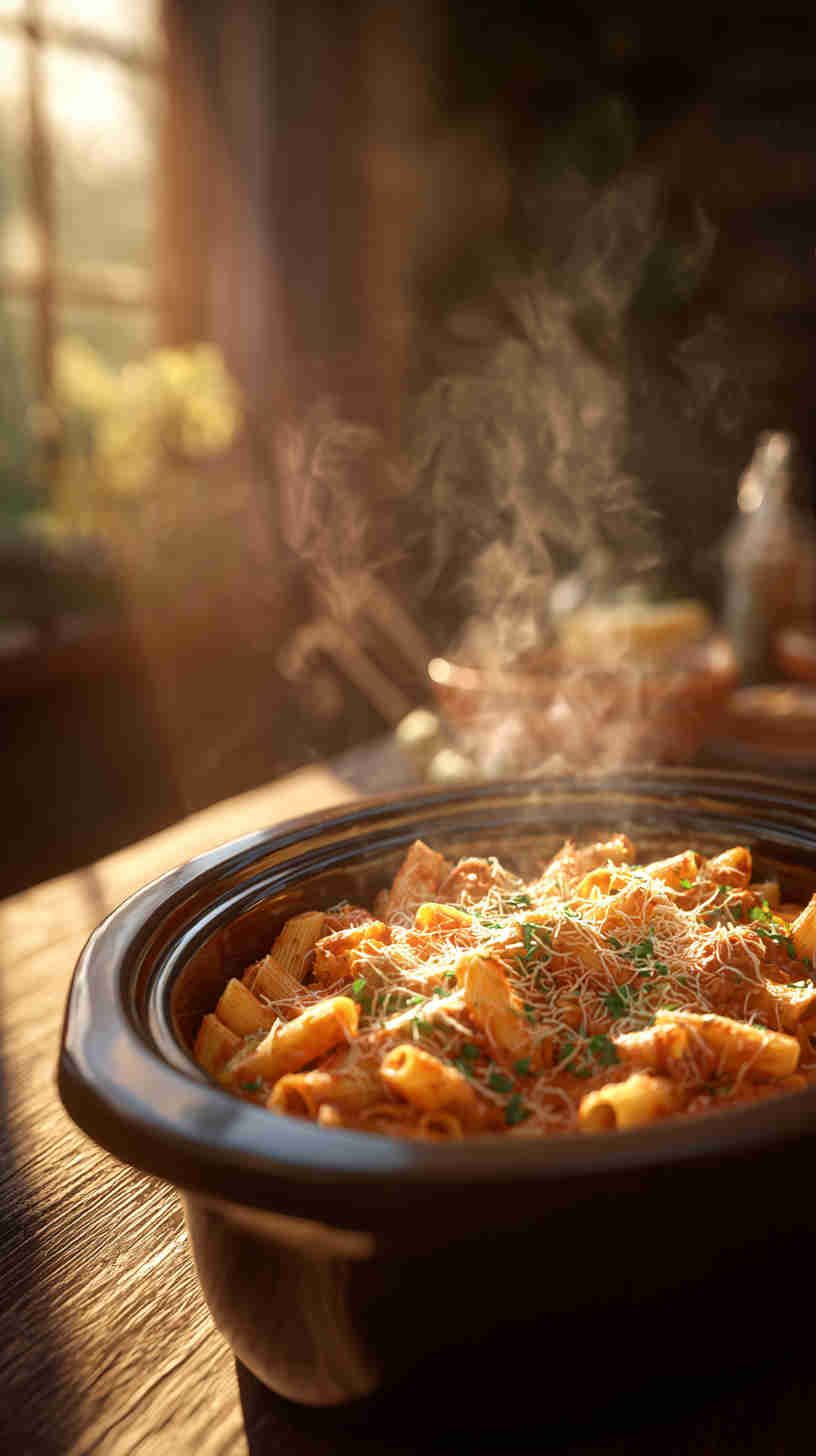 Crockpot Baked Ziti