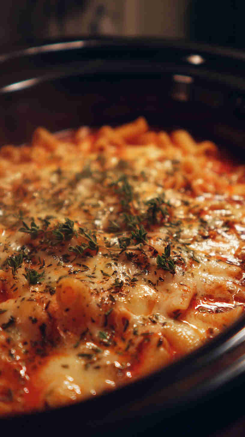 Crockpot Baked Ziti