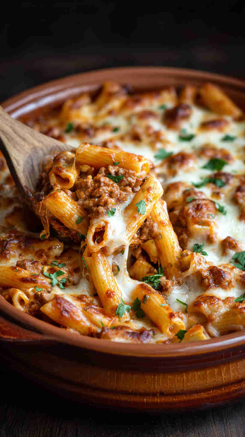 Crockpot Baked Ziti