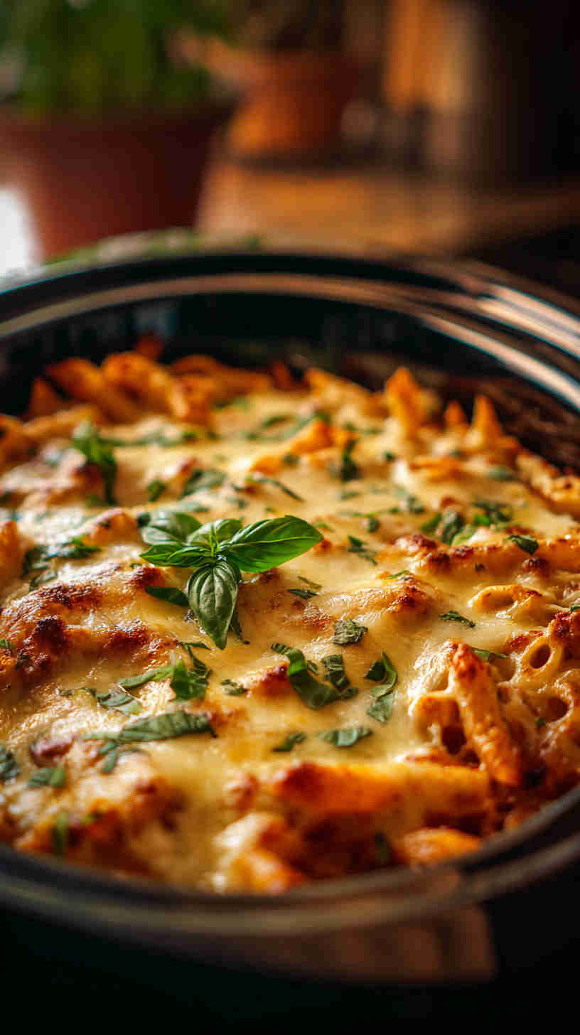 Crockpot Baked Ziti