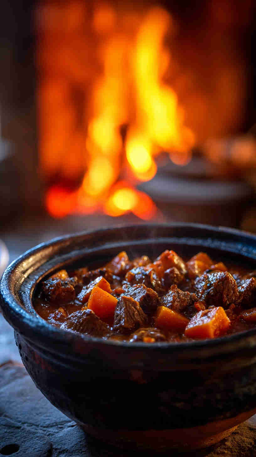 Crockpot Beef and Sweet Potato Stew