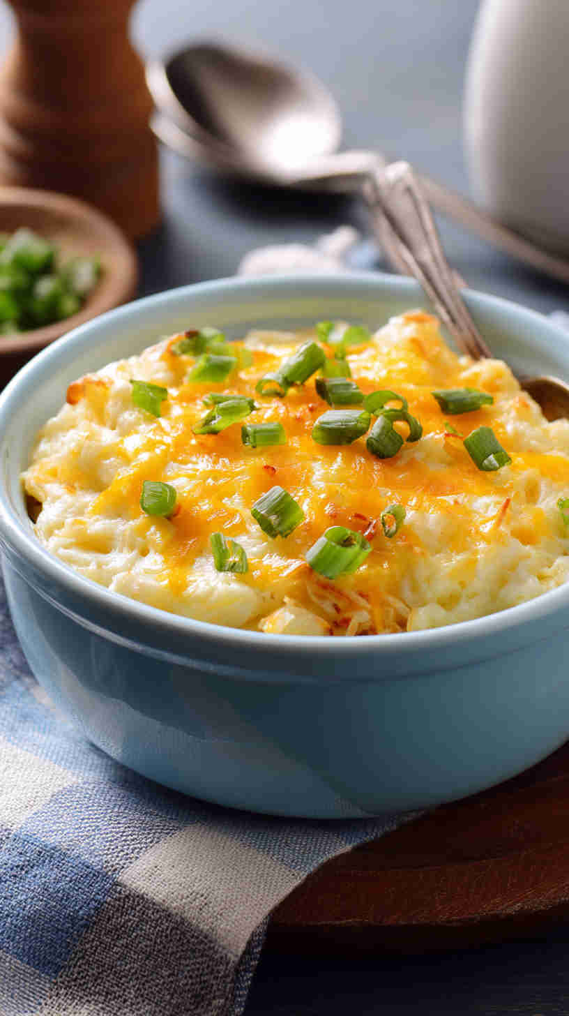 Crockpot Cheesy Hashbrown Casserole