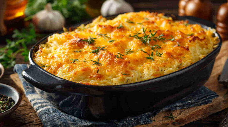 Crockpot Cheesy Hashbrown Casserole