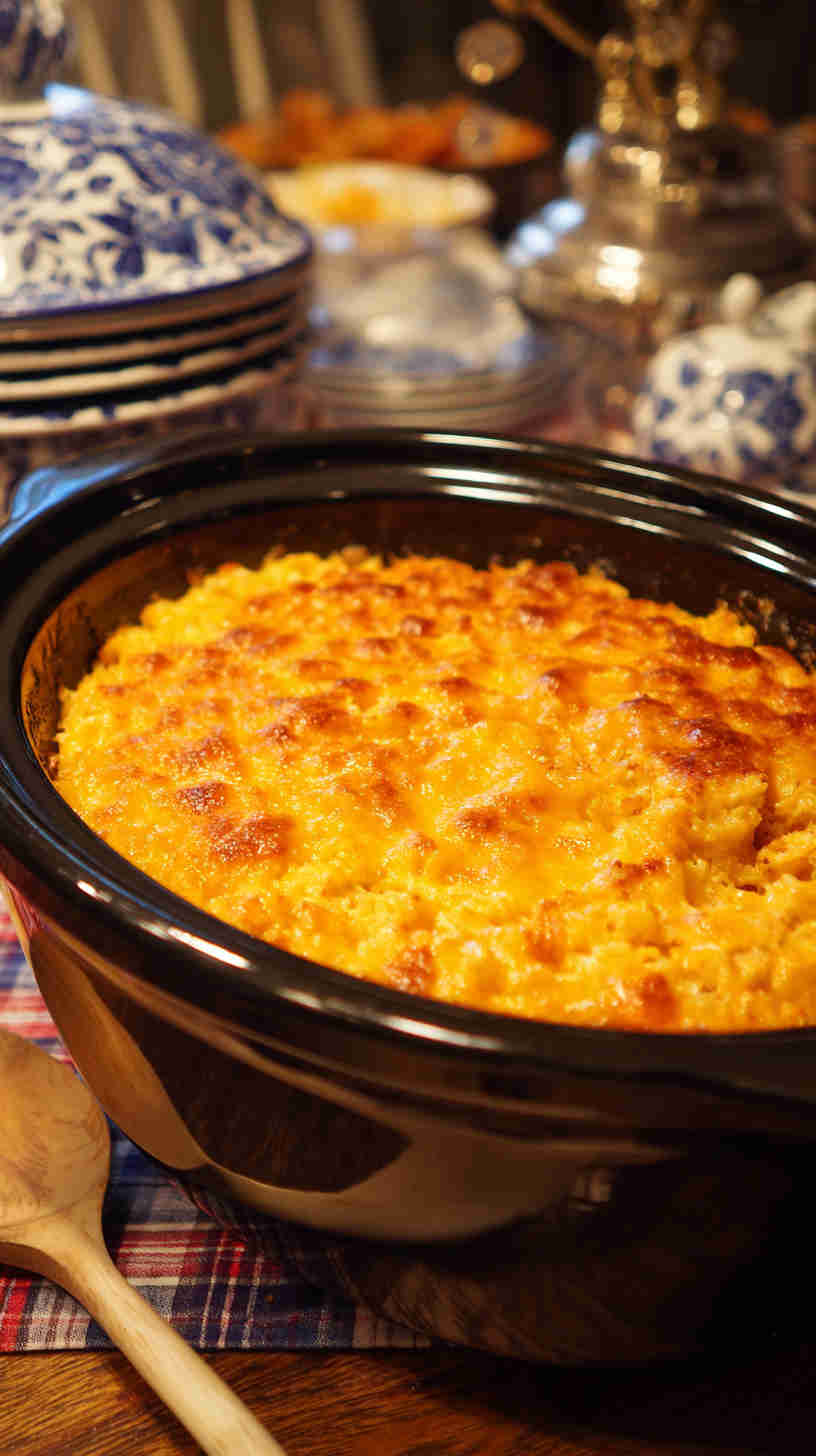 Crockpot Cheesy Hashbrown Casserole