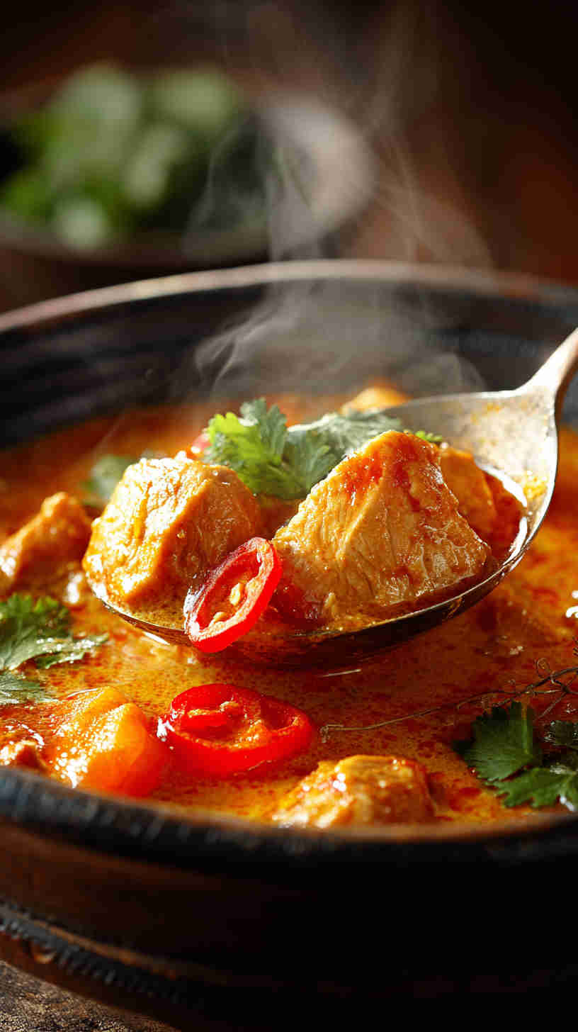 Crockpot Chicken Curry with Coconut Milk
