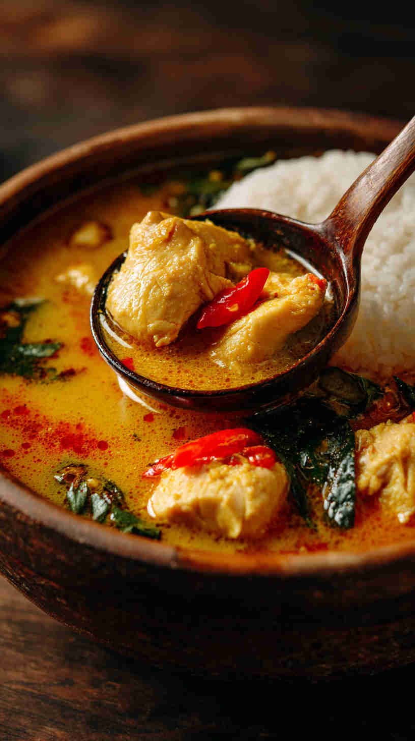 Crockpot Chicken Curry with Coconut Milk
