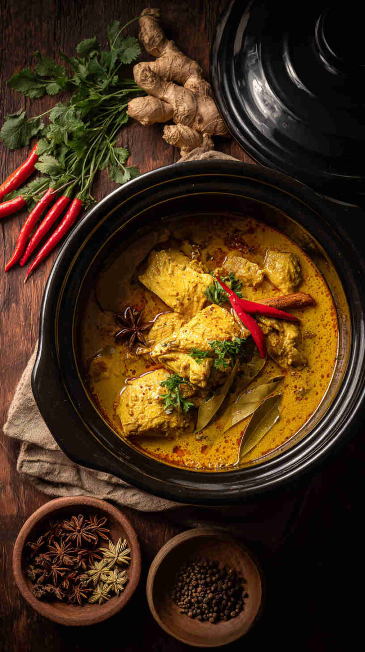 Crockpot Chicken Curry with Coconut Milk