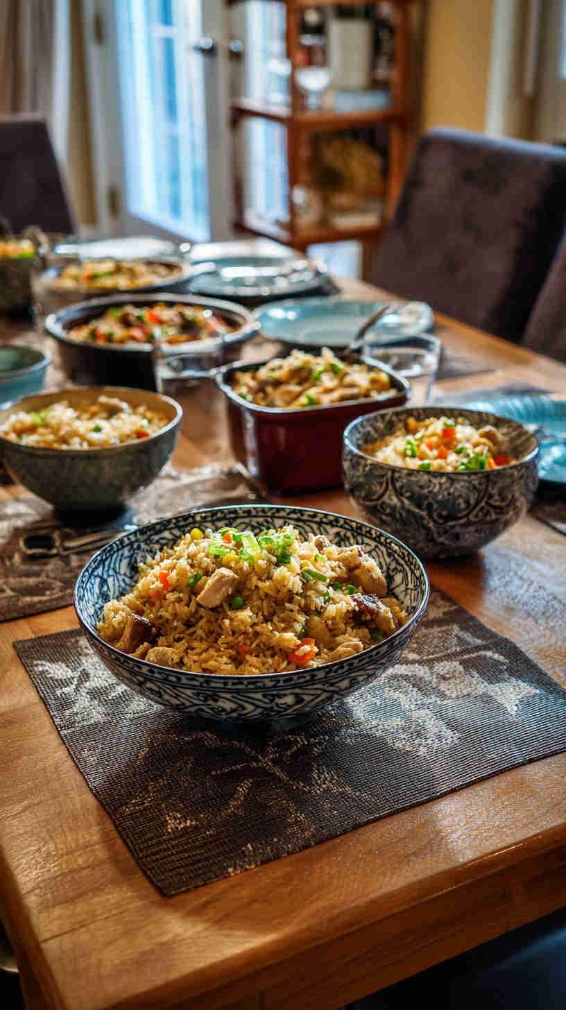 Crockpot Chicken Fried Rice