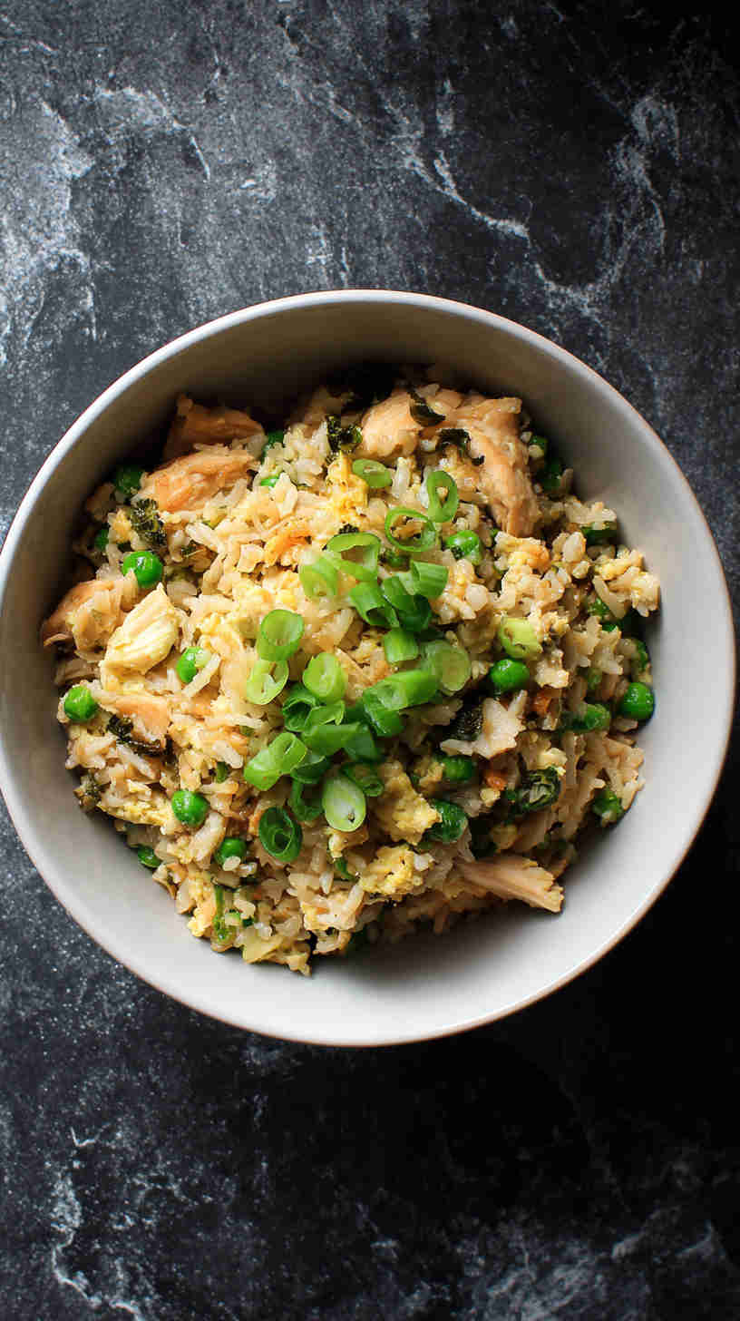 Crockpot Chicken Fried Rice