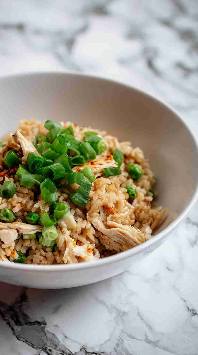 Crockpot Chicken Fried Rice