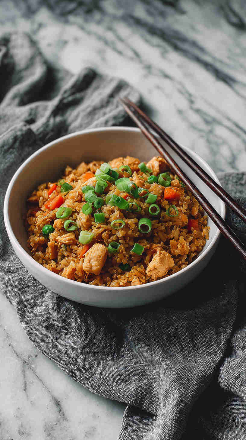 Crockpot Chicken Fried Rice