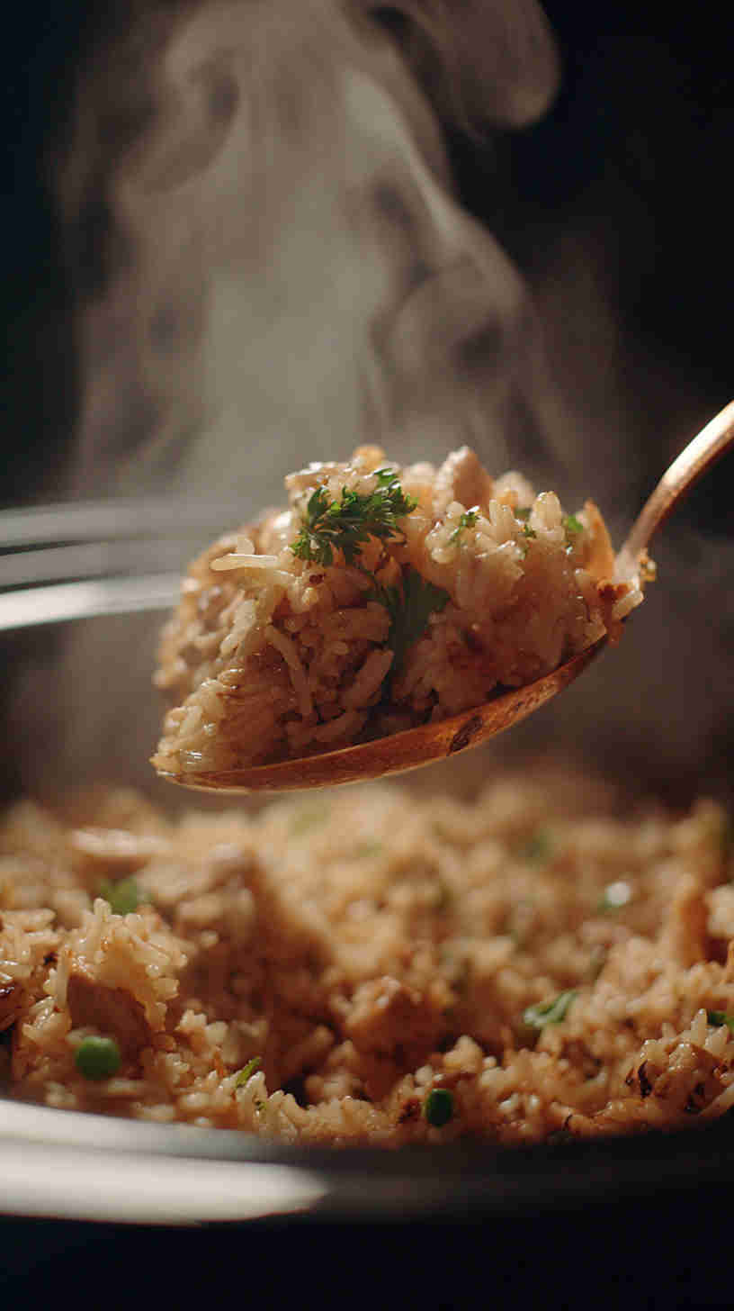 Crockpot Chicken Fried Rice