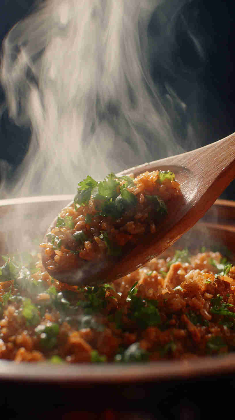 Crockpot Chicken Fried Rice