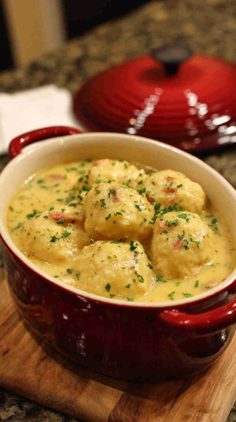 Crockpot Chicken and Dumplings