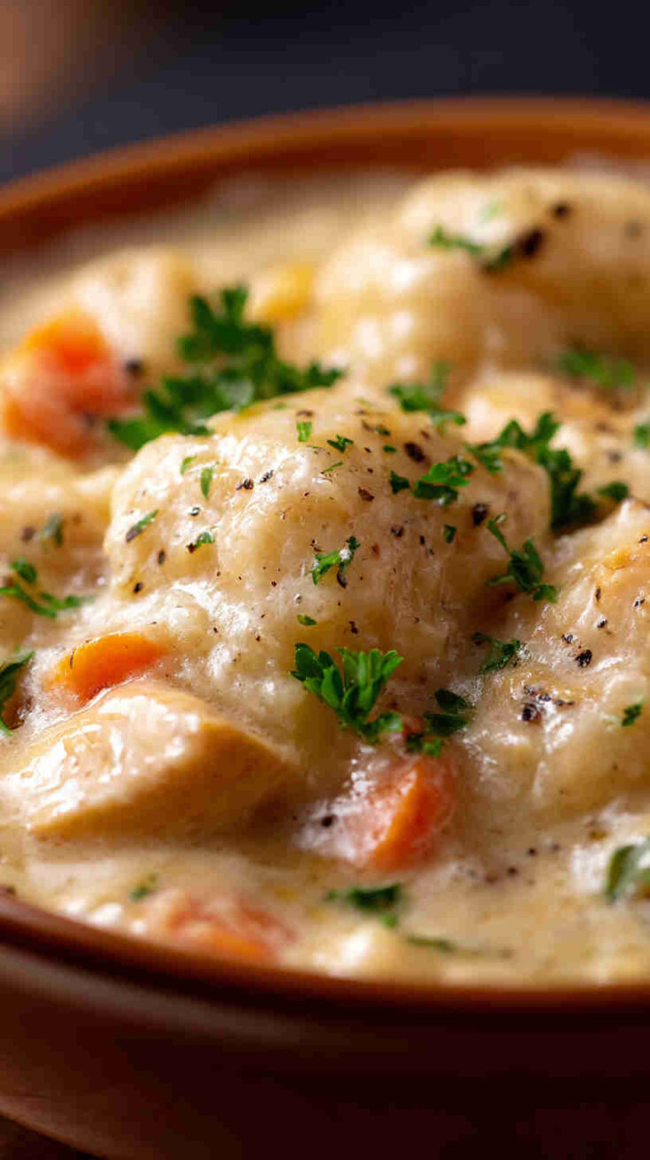 Crockpot Chicken and Dumplings