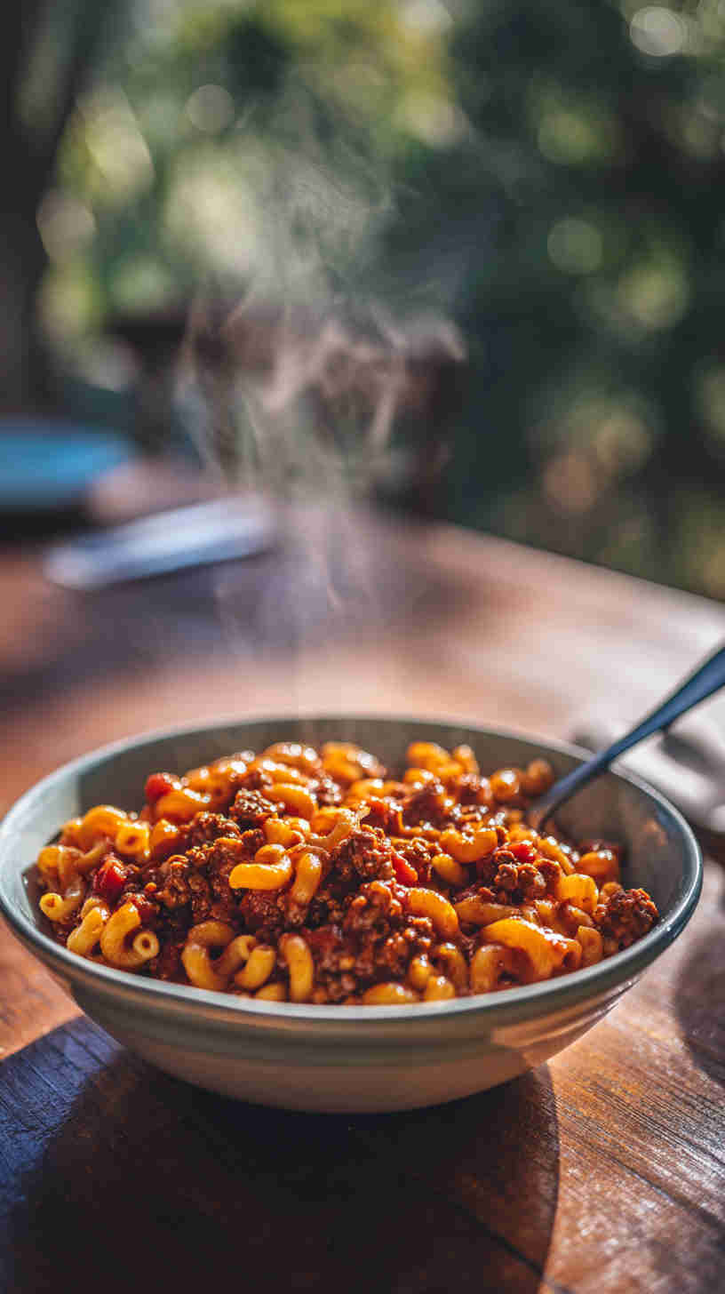 Crockpot Chili Mac