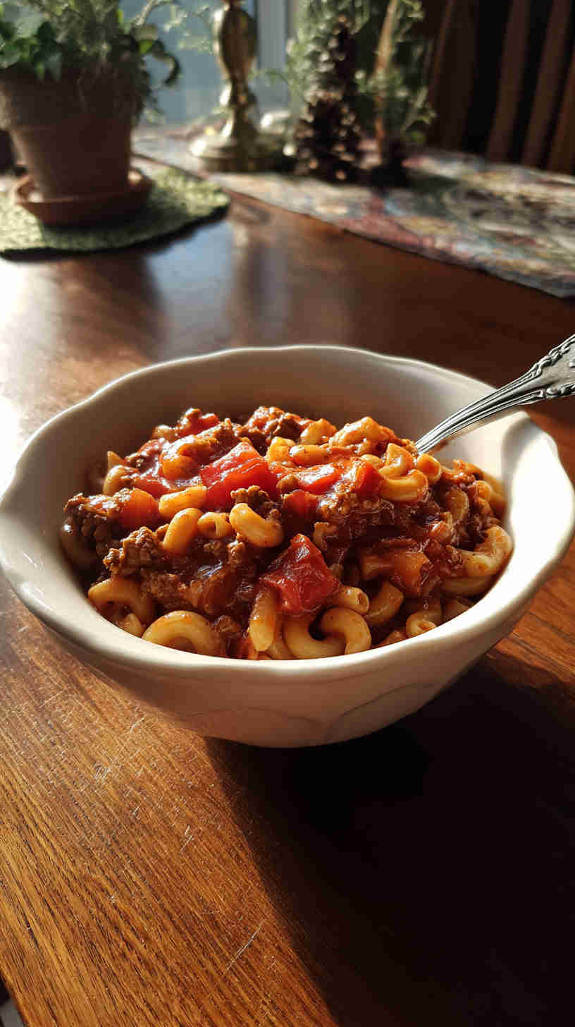 Crockpot Chili Mac