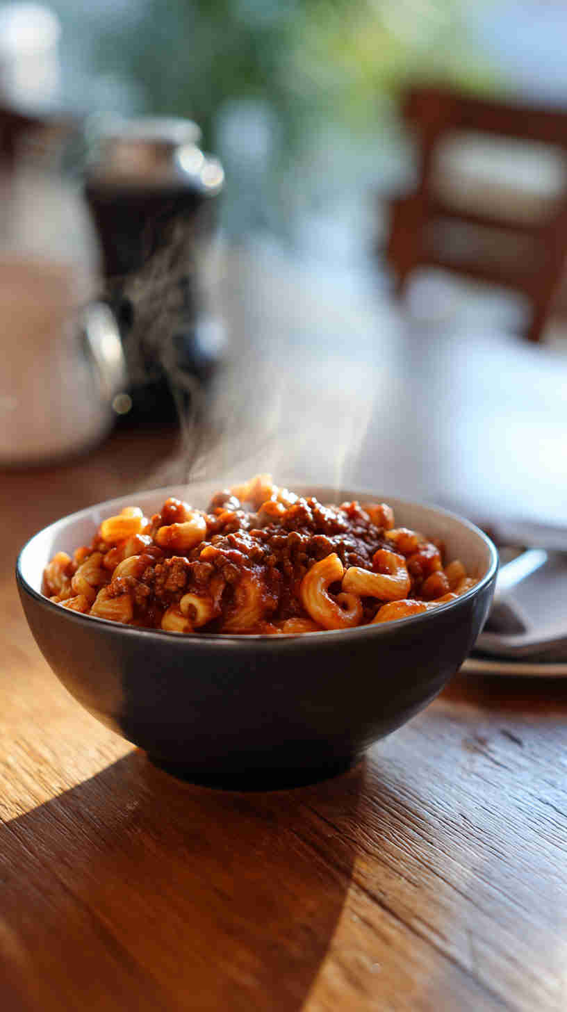 Crockpot Chili Mac
