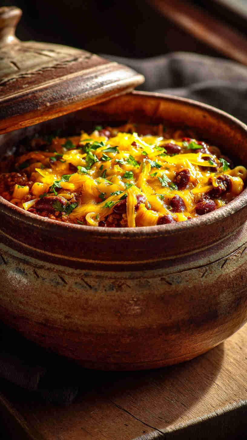 Crockpot Chili Mac