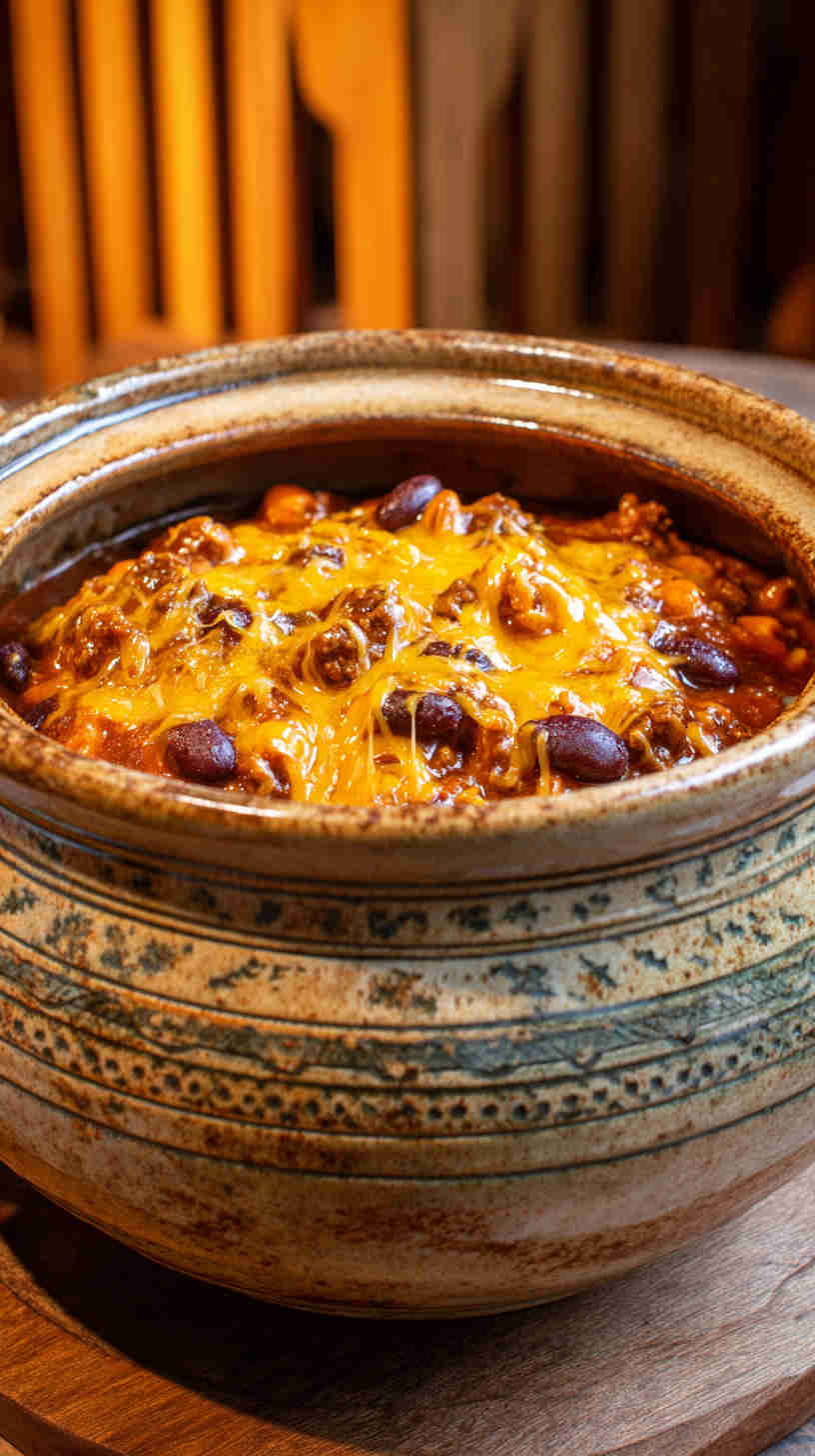 Crockpot Chili Mac