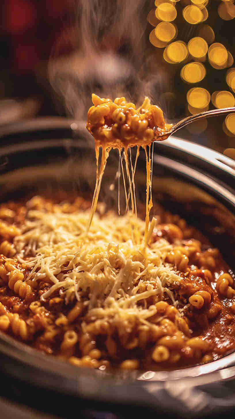 Crockpot Chili Mac