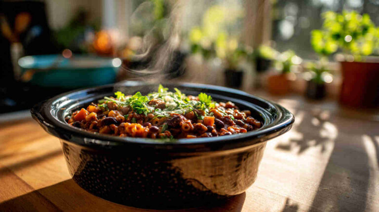 Crockpot Chili Mac