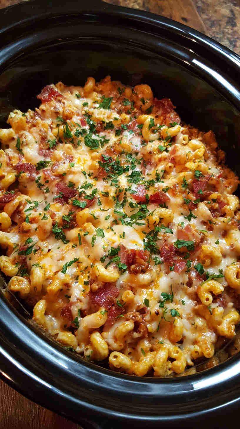 Crockpot Chili Mac